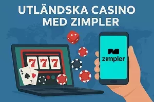 Utländska casino med Zimpler