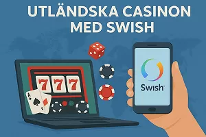 Utländska casino med Swish